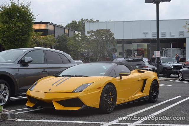 Lamborghini Gallardo spotted in Manhasset, New York