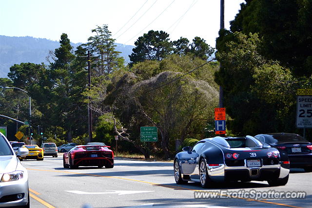 Bugatti Veyron spotted in Carmel, California