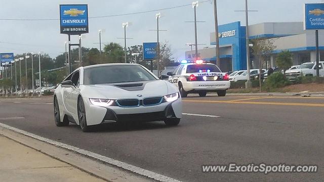 BMW I8 spotted in Tampa, Florida