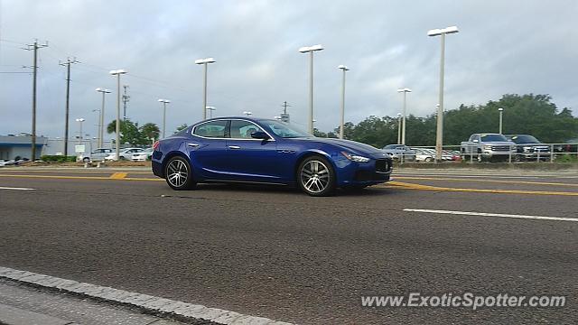 Maserati Ghibli spotted in Tampa, Florida