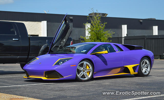 Lamborghini Murcielago spotted in Dallas, Texas