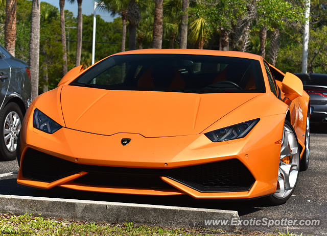 Lamborghini Huracan spotted in Stuart, Florida