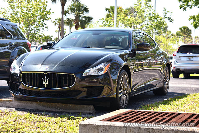 Maserati Quattroporte spotted in Stuart, Florida