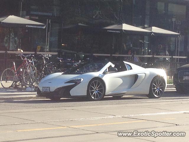 Mclaren 650S spotted in Toronto, Canada