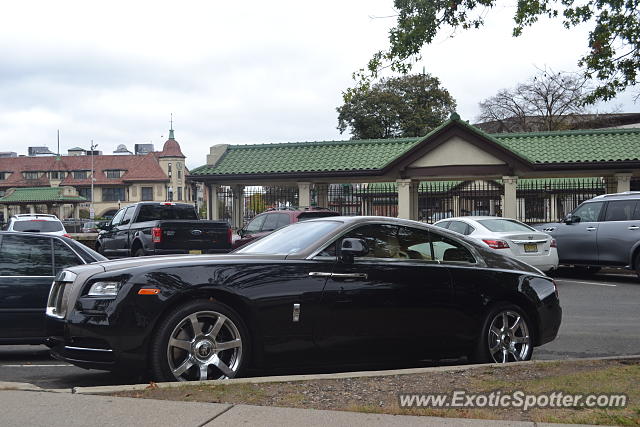 Rolls-Royce Wraith spotted in Ridgewood, New Jersey
