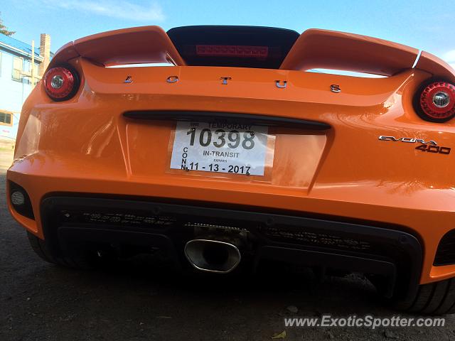 Lotus Evora spotted in Upstate ny, New York