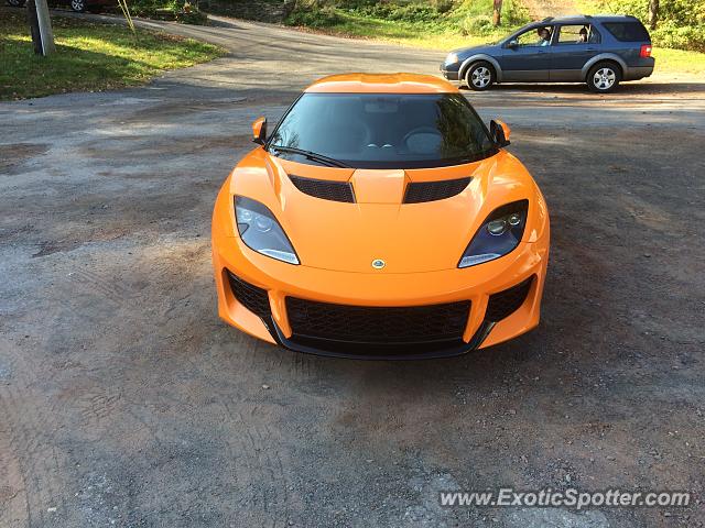 Lotus Evora spotted in Upstate ny, New York