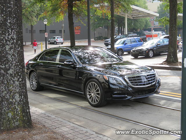 Mercedes Maybach spotted in Atlanta, Georgia