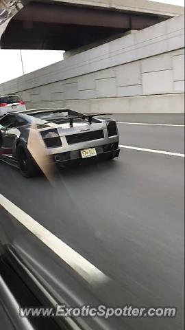 Lamborghini Gallardo spotted in Watchung, New Jersey