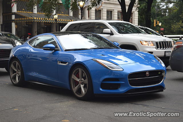 Jaguar F-Type spotted in Manhattan, New York