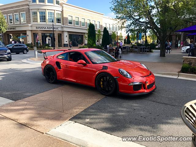 Porsche 911 GT3 spotted in Avalon, Georgia