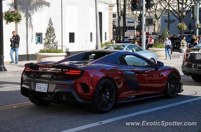 Mclaren 675LT spotted in Beverly Hills, California
