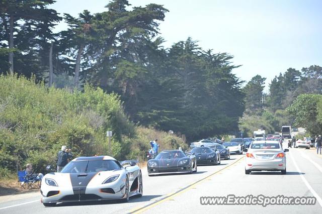 Koenigsegg Agera R spotted in Big Sur, California