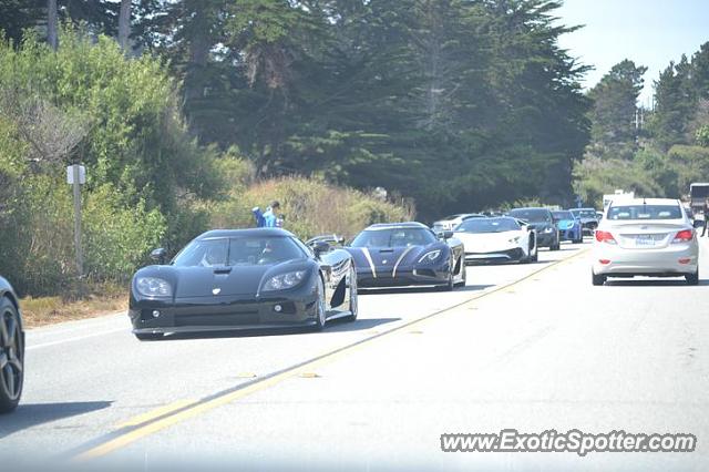 Koenigsegg Agera R spotted in Big Sur, California