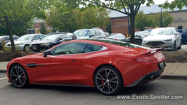 Aston Martin Vanquish spotted in Columbus, Ohio