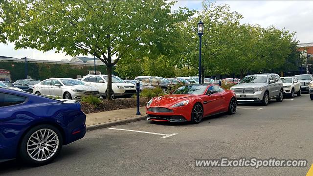 Aston Martin Vanquish spotted in Columbus, Ohio