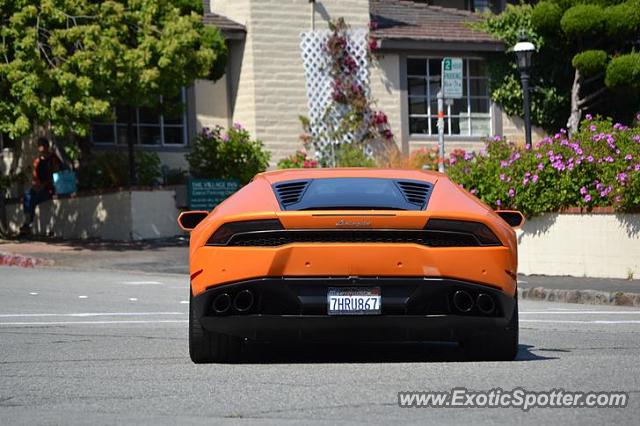 Lamborghini Huracan spotted in Carmel, California