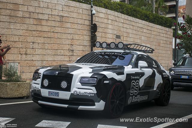 Rolls-Royce Wraith spotted in Monaco, Monaco