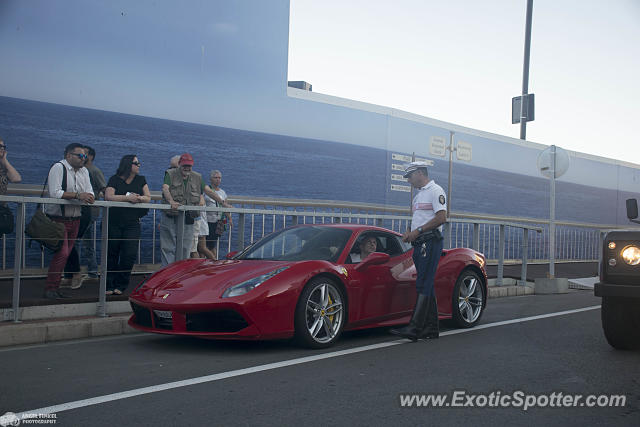 Ferrari 488 GTB spotted in Monaco, Monaco