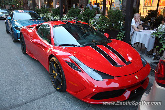 Ferrari 458 Italia spotted in Chicago, Illinois