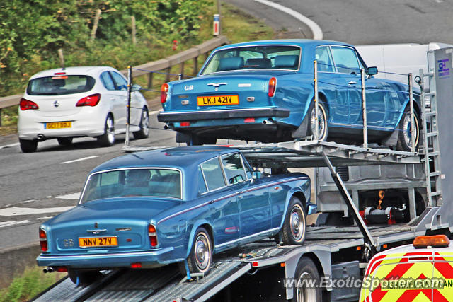 Rolls-Royce Corniche spotted in M20, United Kingdom