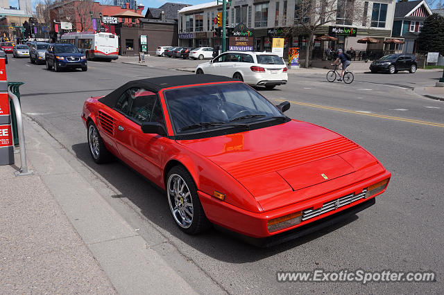 Ferrari Mondial spotted in Calgary, Canada