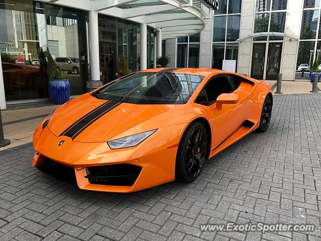 Lamborghini Huracan spotted in Buckhead, Georgia
