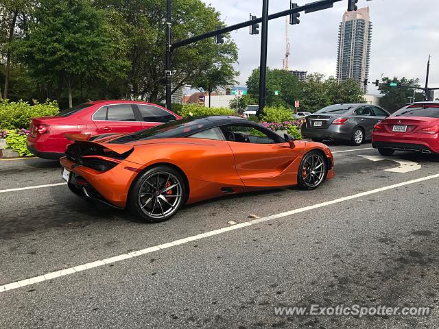 Mclaren 720S spotted in Buckhead, Georgia