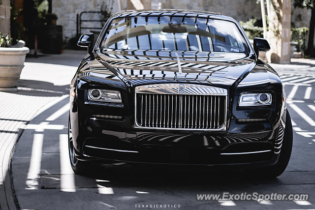 Rolls-Royce Wraith spotted in San Antonio, Texas