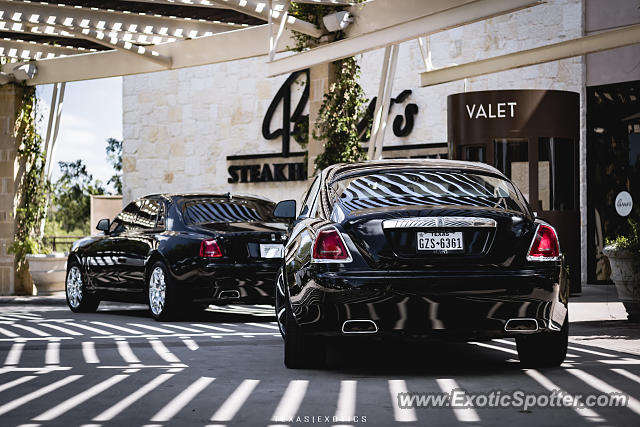 Rolls-Royce Wraith spotted in San Antonio, Texas