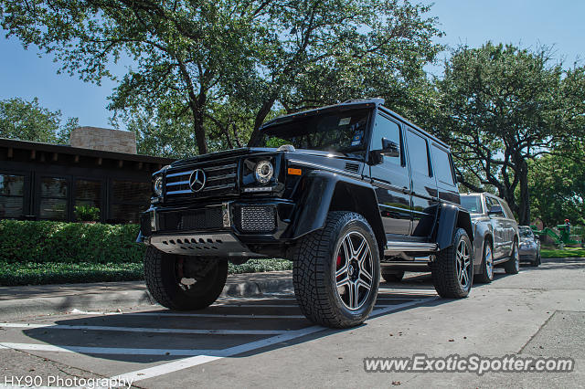 Mercedes 4x4 Squared spotted in Dallas, Texas