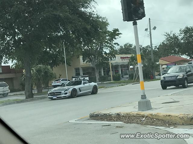 Mercedes SLS AMG spotted in Ft lauderdale, Florida