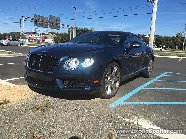 Bentley Continental spotted in Rehoboth Beach, Delaware