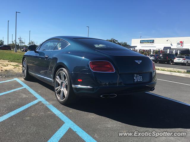 Bentley Continental spotted in Rehoboth Beach, Delaware