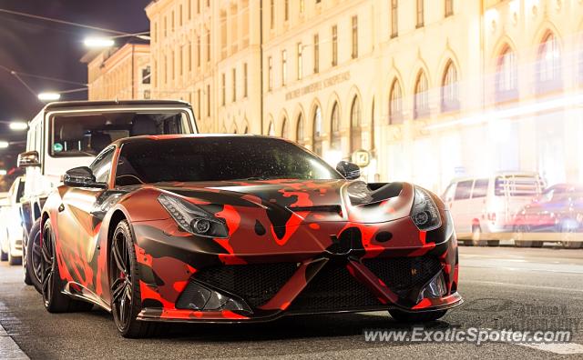 Ferrari F12 spotted in Munich, Germany