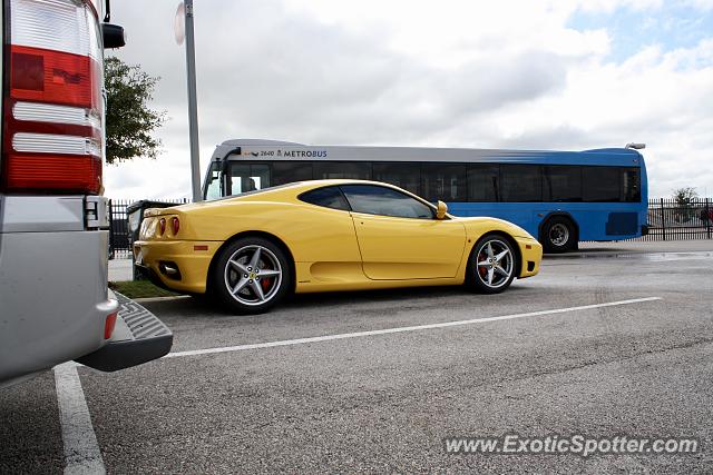Ferrari 360 Modena spotted in Austin, Texas