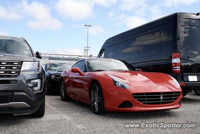 Ferrari California spotted in Austin, Texas