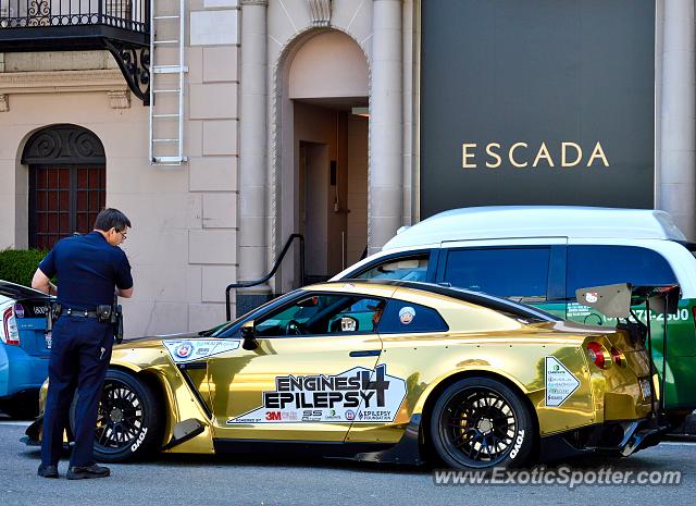 Nissan GT-R spotted in Beverly Hills, California