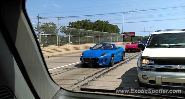 Jaguar F-Type spotted in Grand Rapids, Michigan