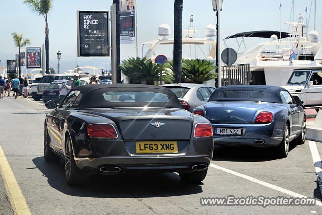 Bentley Continental spotted in Marbella, Spain