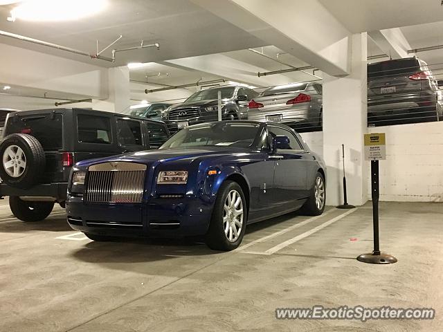Rolls-Royce Phantom spotted in Santa Clara, California