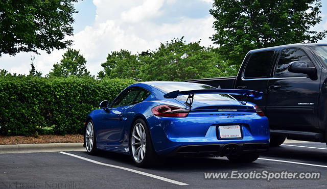 Porsche Cayman GT4 spotted in Charlotte, North Carolina