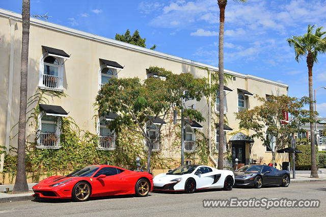 Ferrari 458 Italia spotted in Beverly Hills, California