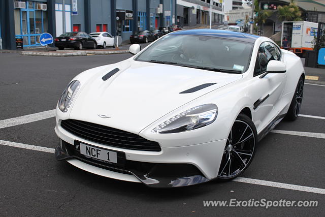 Aston Martin Vanquish spotted in Auckland, New Zealand