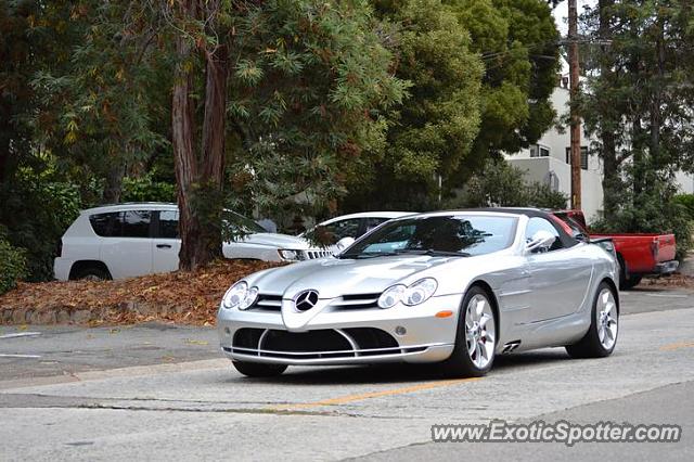 Mercedes SLR spotted in Carmel, California
