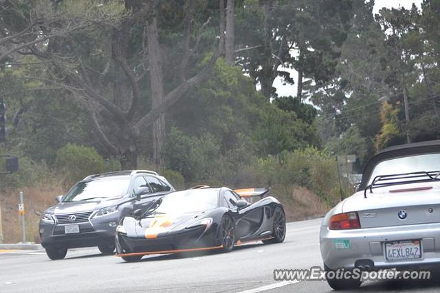 Mclaren P1 spotted in Carmel, California