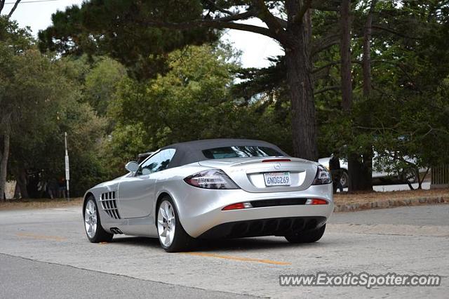 Mercedes SLR spotted in Carmel, California