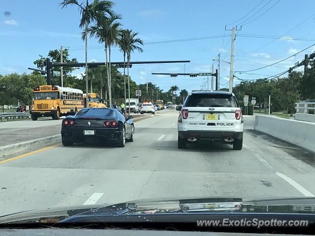 Ferrari 360 Modena spotted in Coconut Creek, Florida