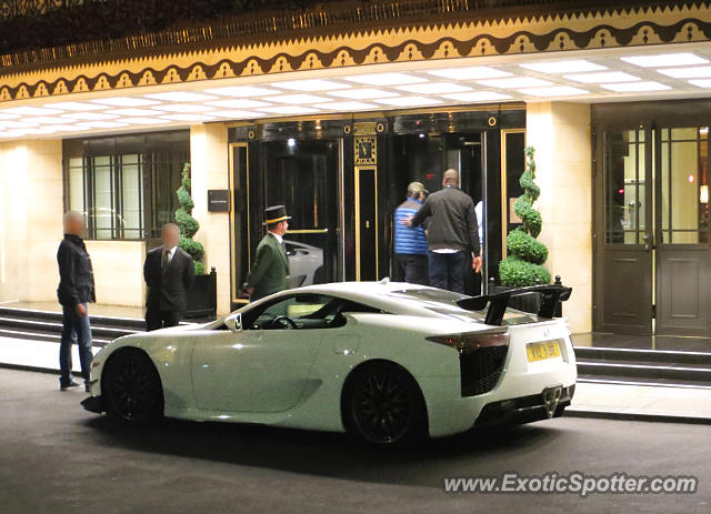 Lexus LFA spotted in London, United Kingdom