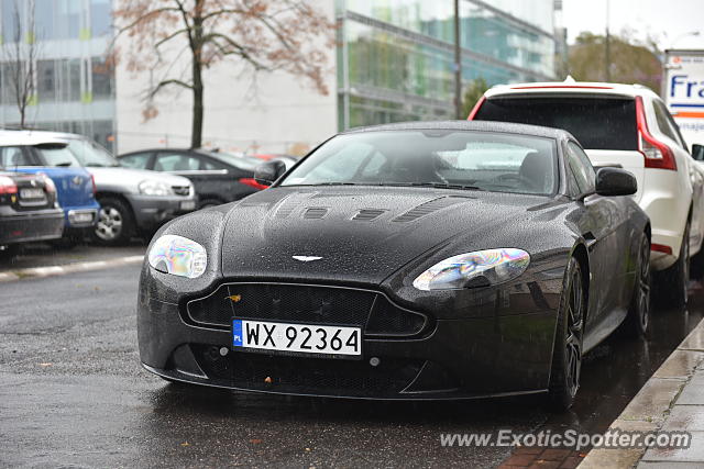 Aston Martin Vantage spotted in Warsaw, Poland